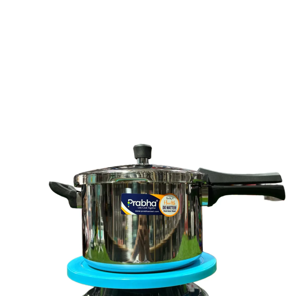 Tri-Ply honeycomb Pressure Cooker 5L 2