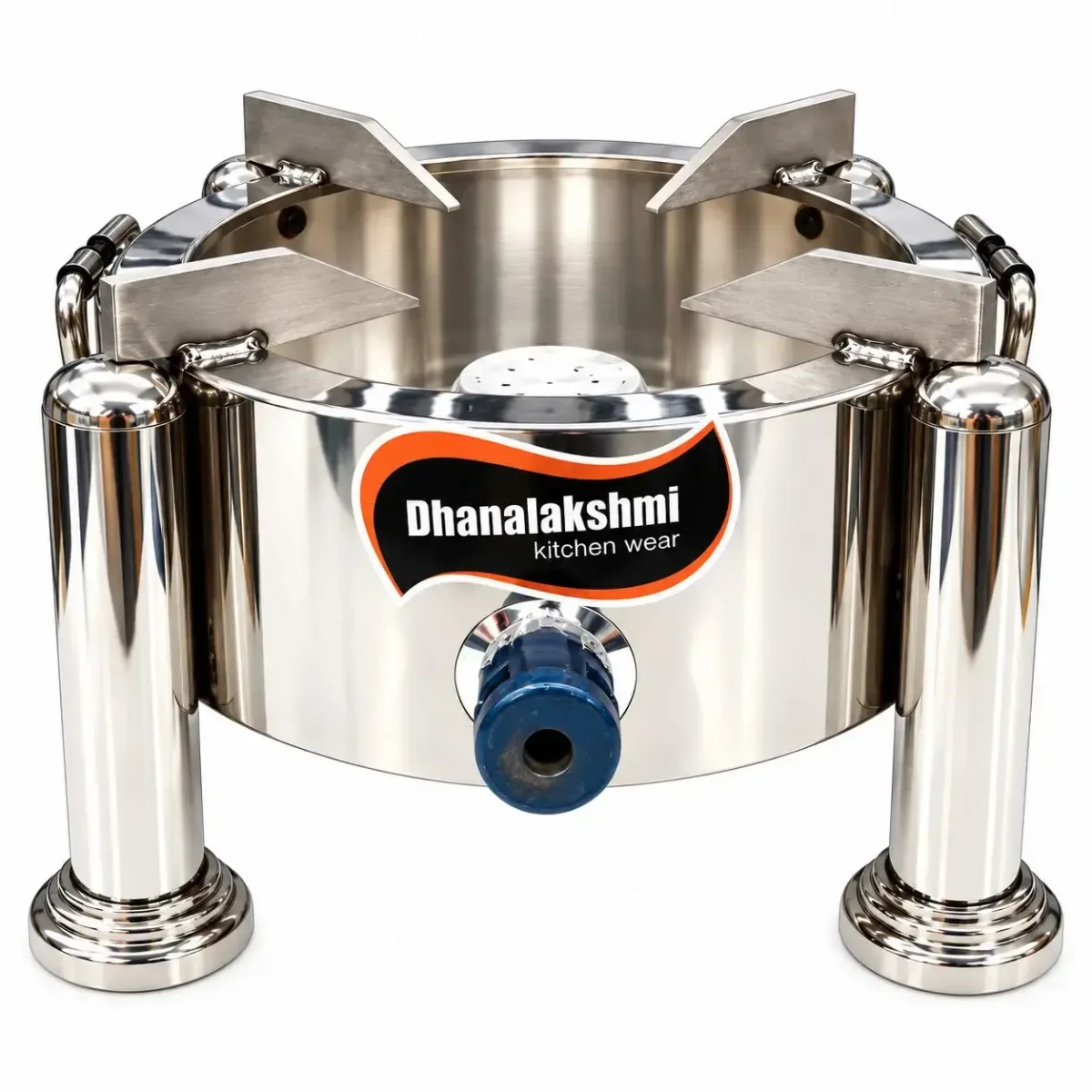 Round full stainless steel bhatti 12*12 2