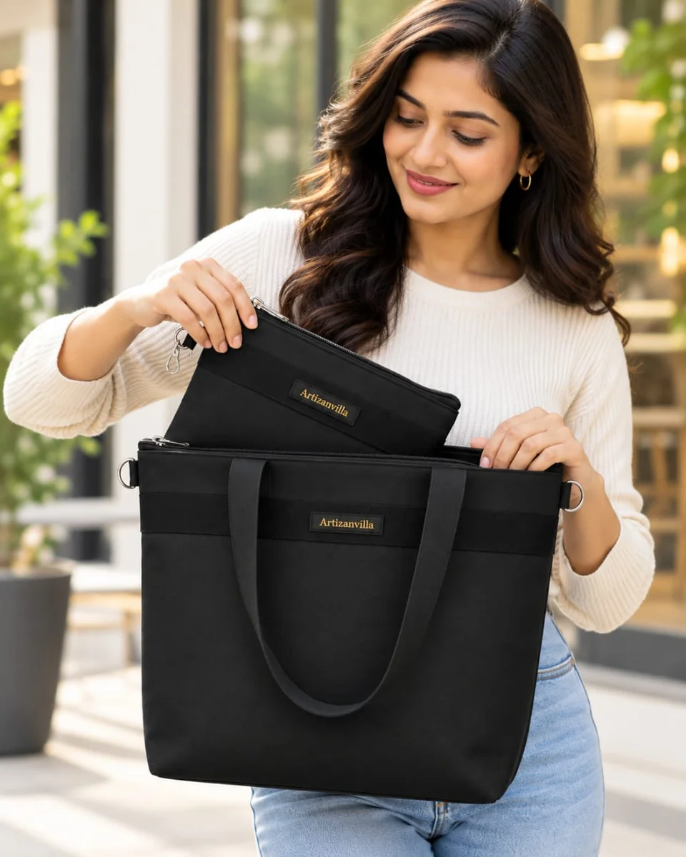 Tote bag with waterproof material