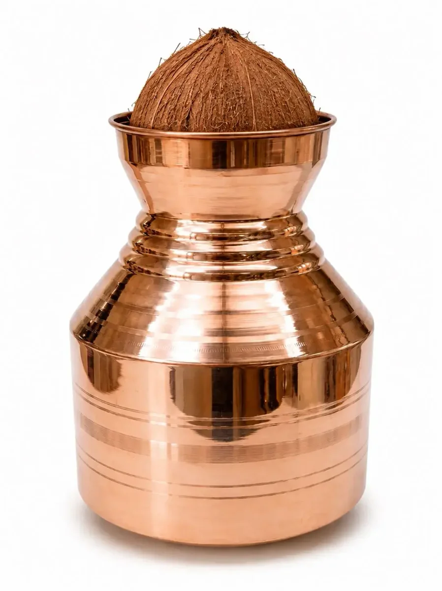 pure copper kalash pot 5Litre 2