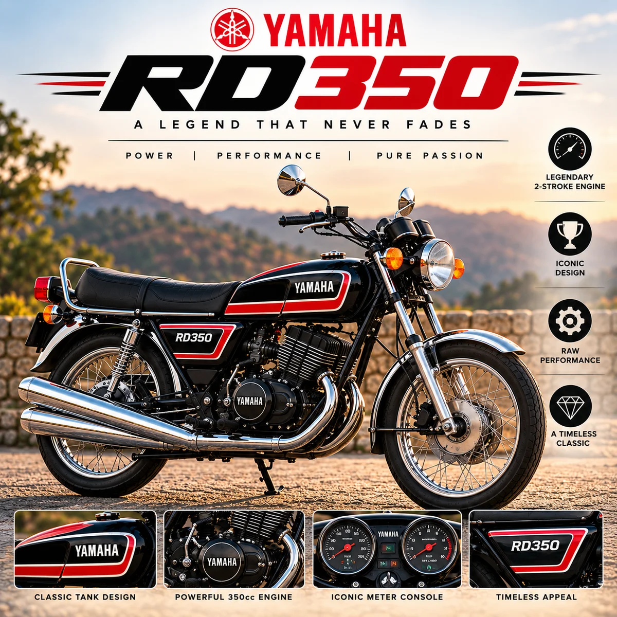 YAMAHA RD350