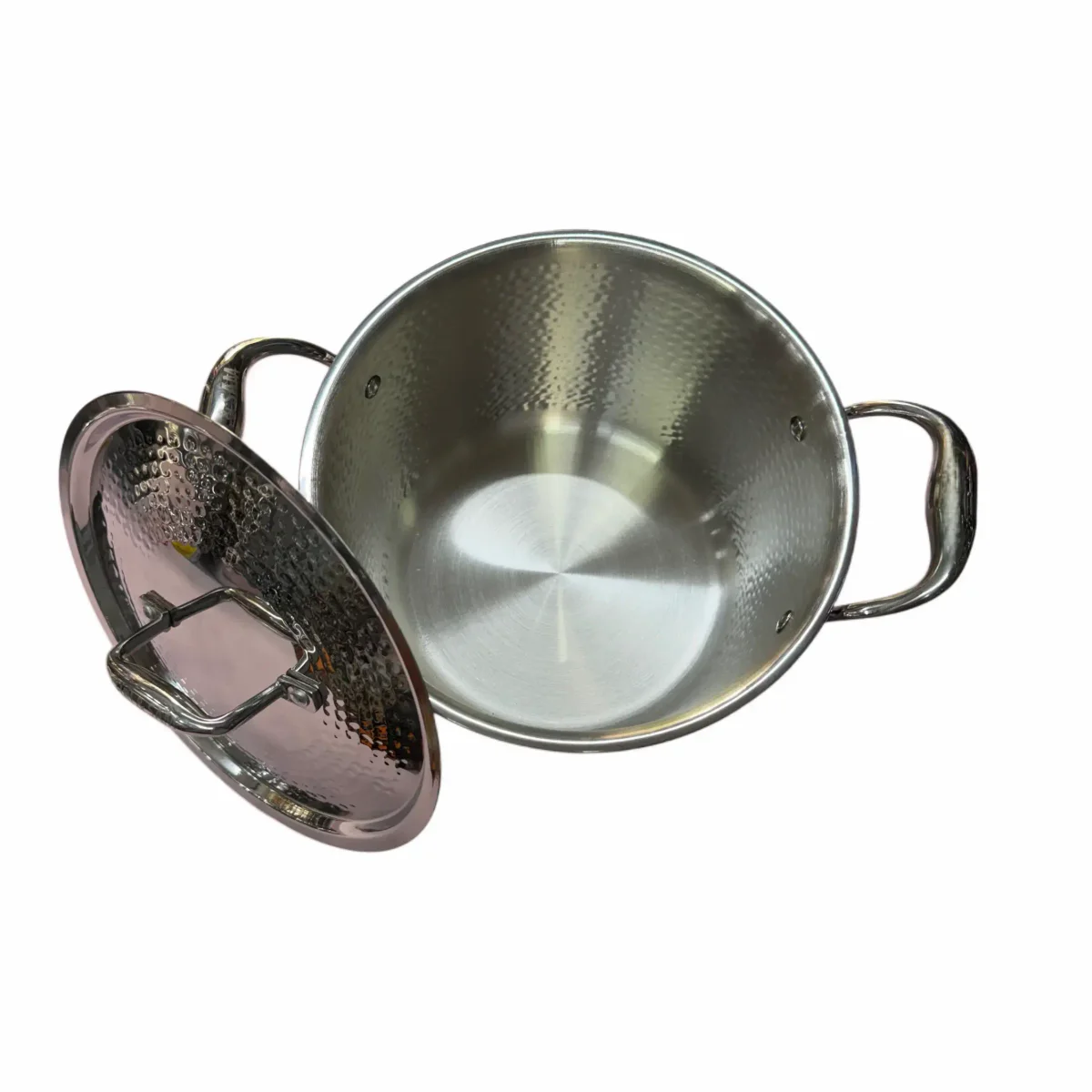 Tri-ply hammered samber pot 5Litre