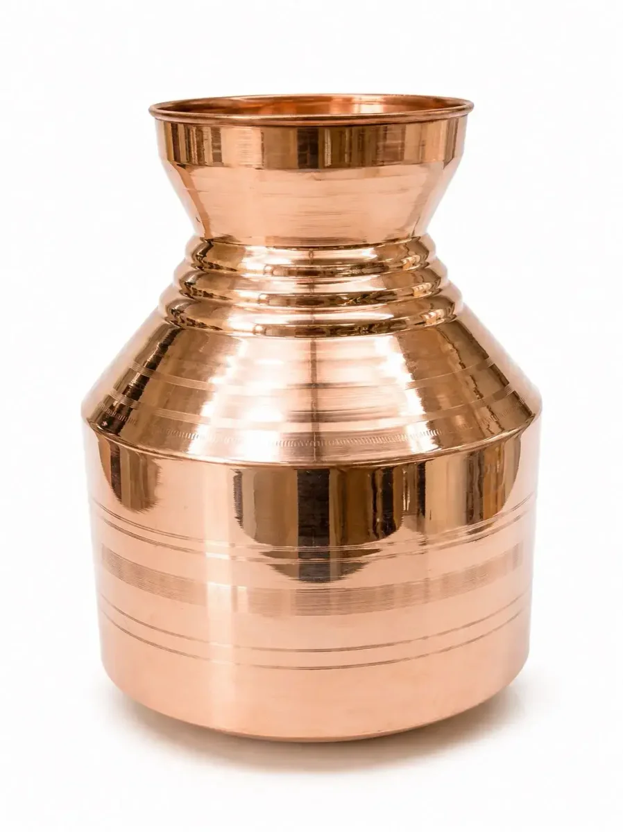 pure copper kalash pot 4Litre