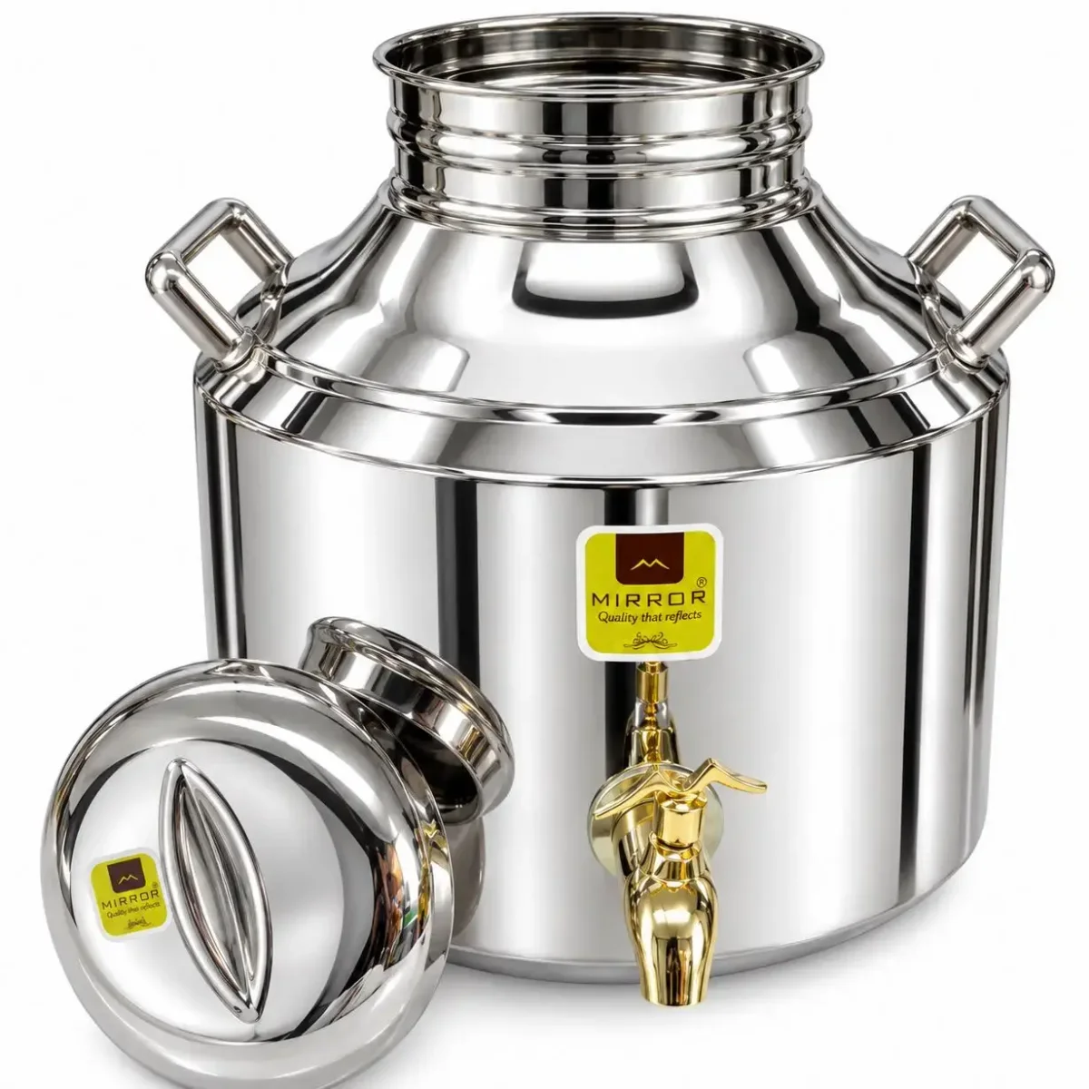 MIRROR SWISS WATE TANK: plain LARGE 10 liters