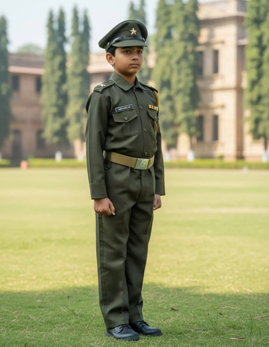 Army Officer Fancy Dress Costume