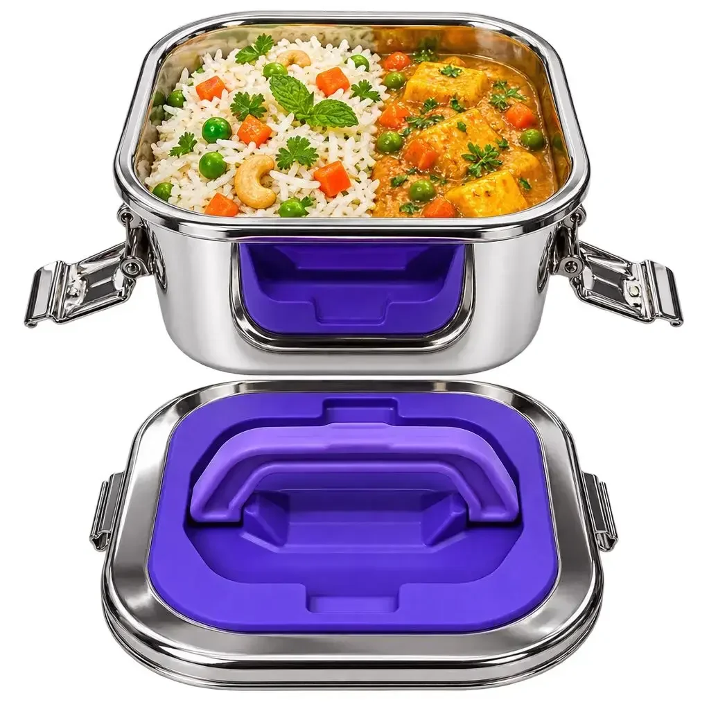 Surgical Steel Leak  proof, Lunch Box 1t 2