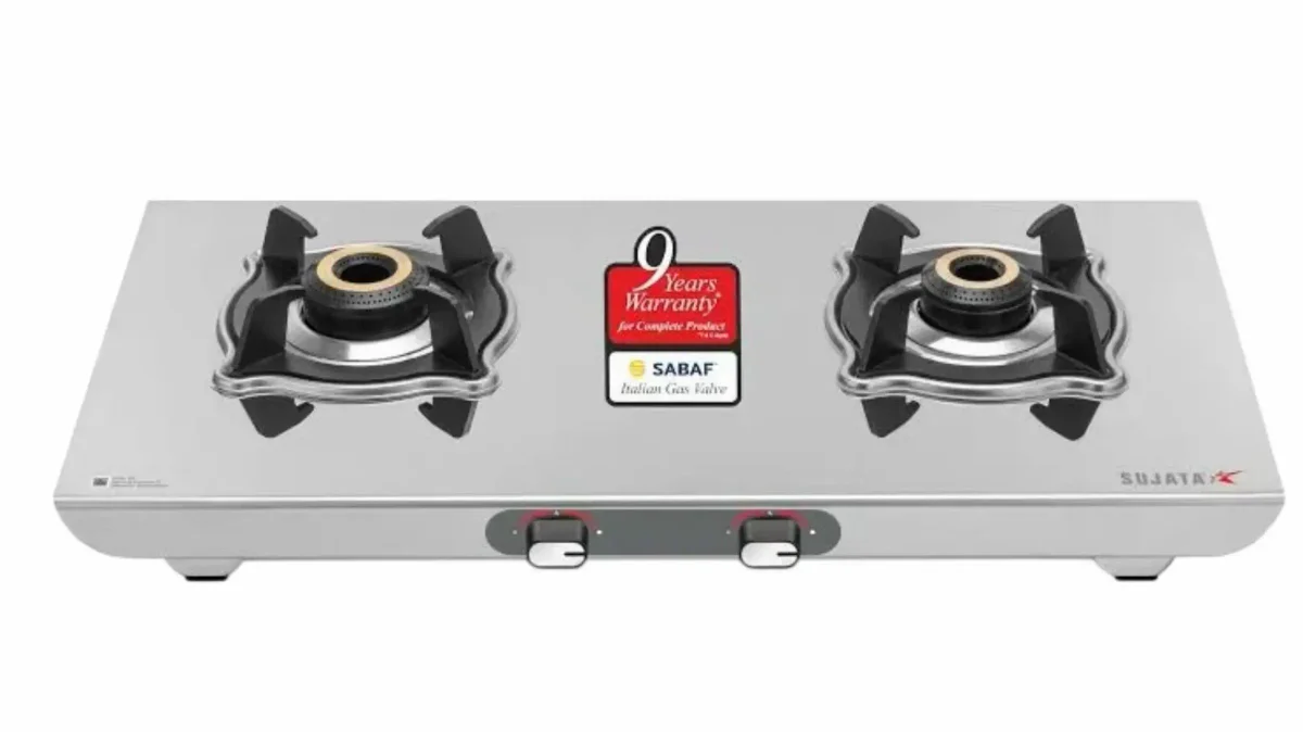 Sujata Majestic 2 Burner Stainless Steel Gas Stove 2