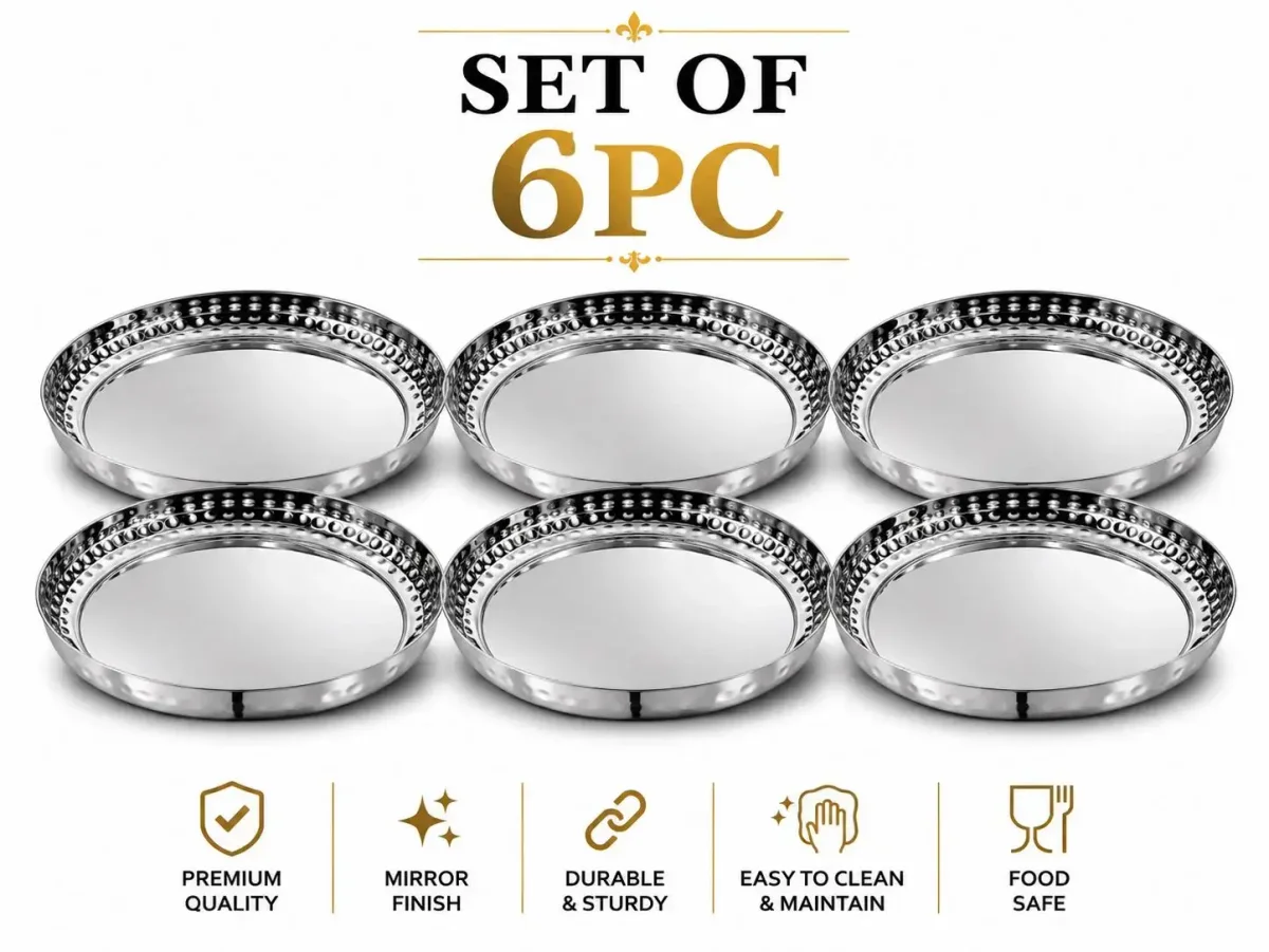 Belly hammered khumcha no10 pack of 6pc 2