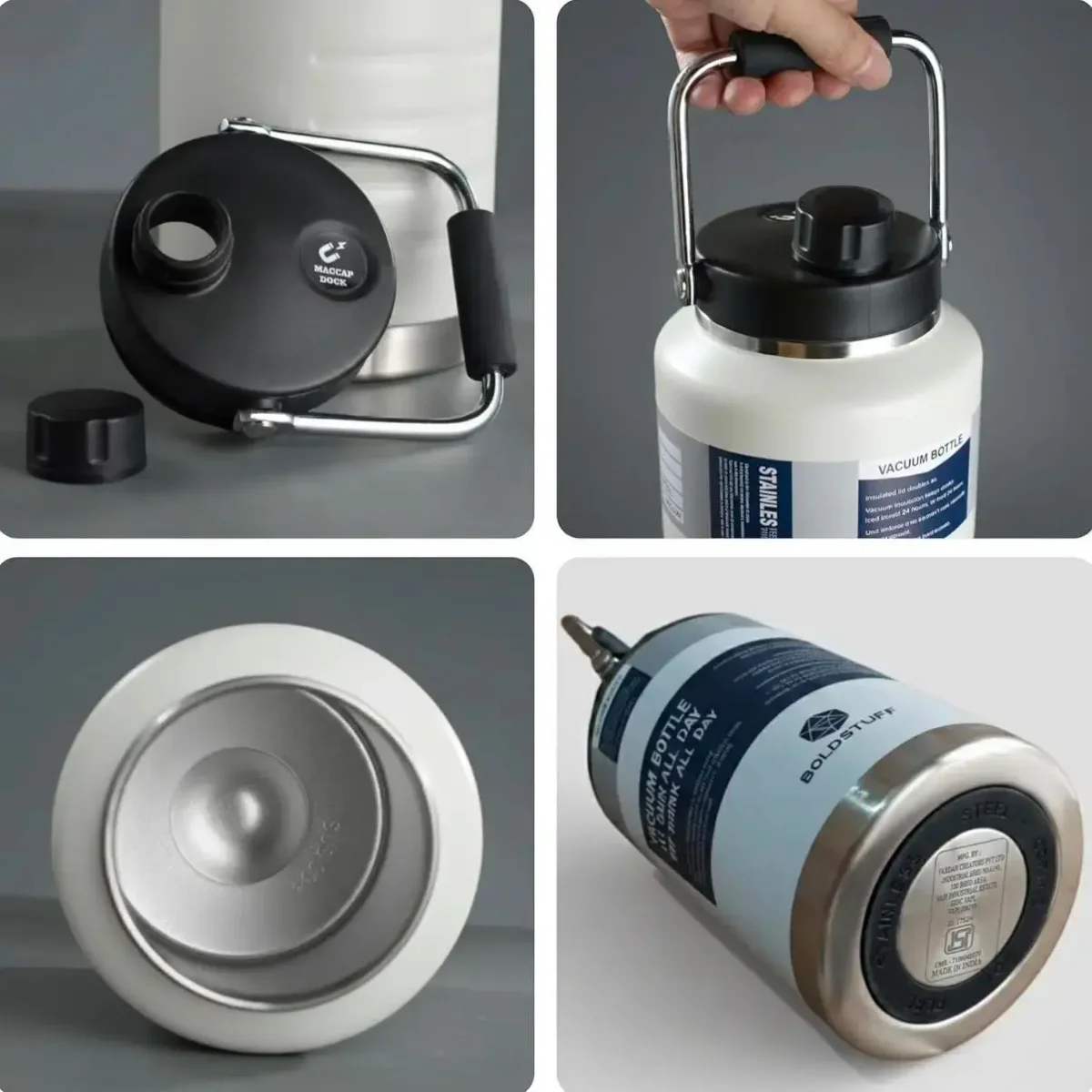 Thermosteel Water Jug Insulated Tumbler with Magnet Lid 2100ml,