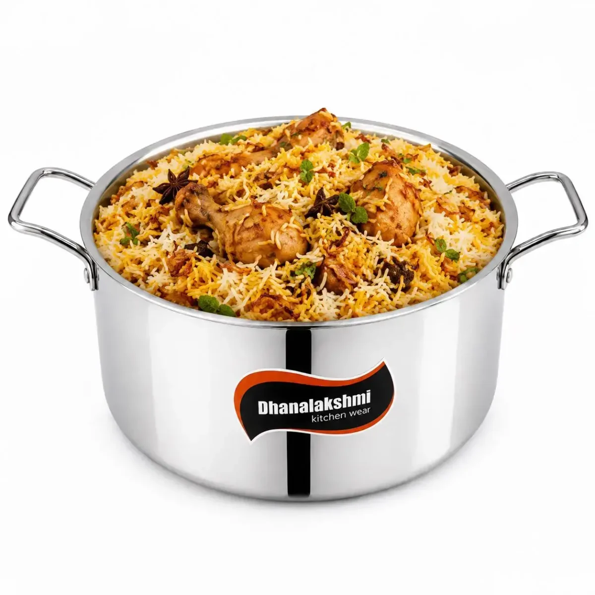 Tri-ply Biryani pot 16L