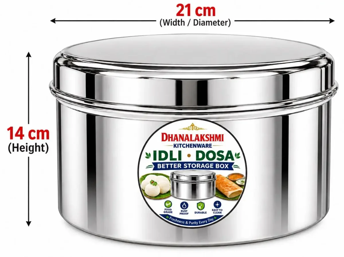 Idli dosa better storage box no17 3.5kg