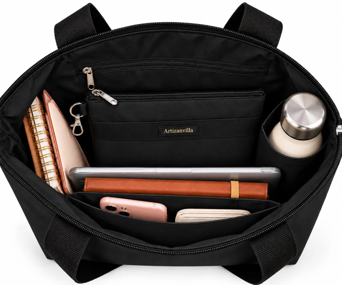 Tote bag with waterproof material