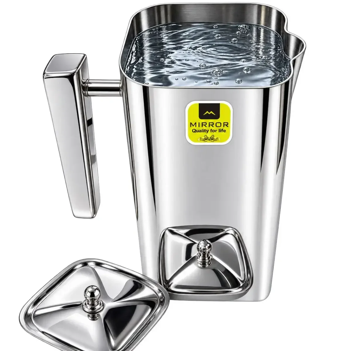 Stainless steel Recton water jug 1500ml 2