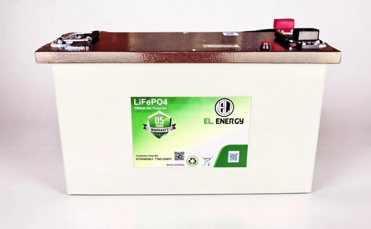 EL ENERGY 24V 100Ah LiFePO4 Lithium Battery
