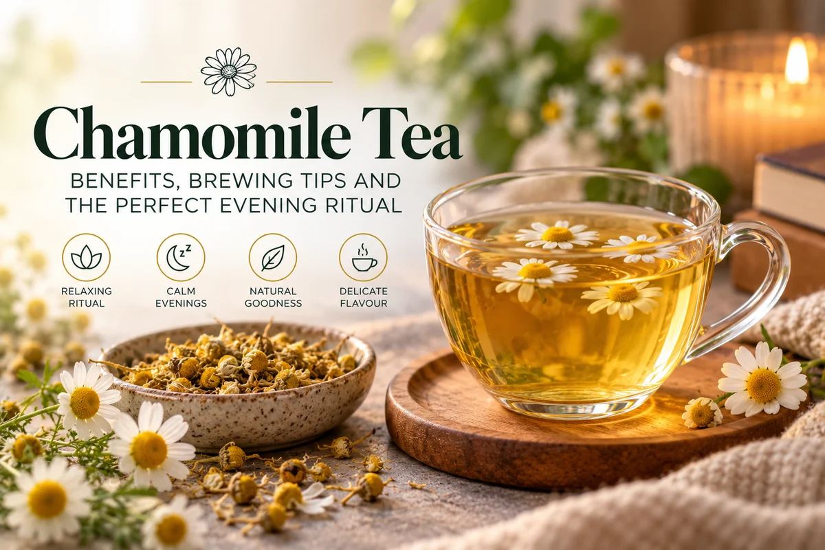 Chamomile Tea: Benefits, Brewing Tips and the Perfect Evening Ritual