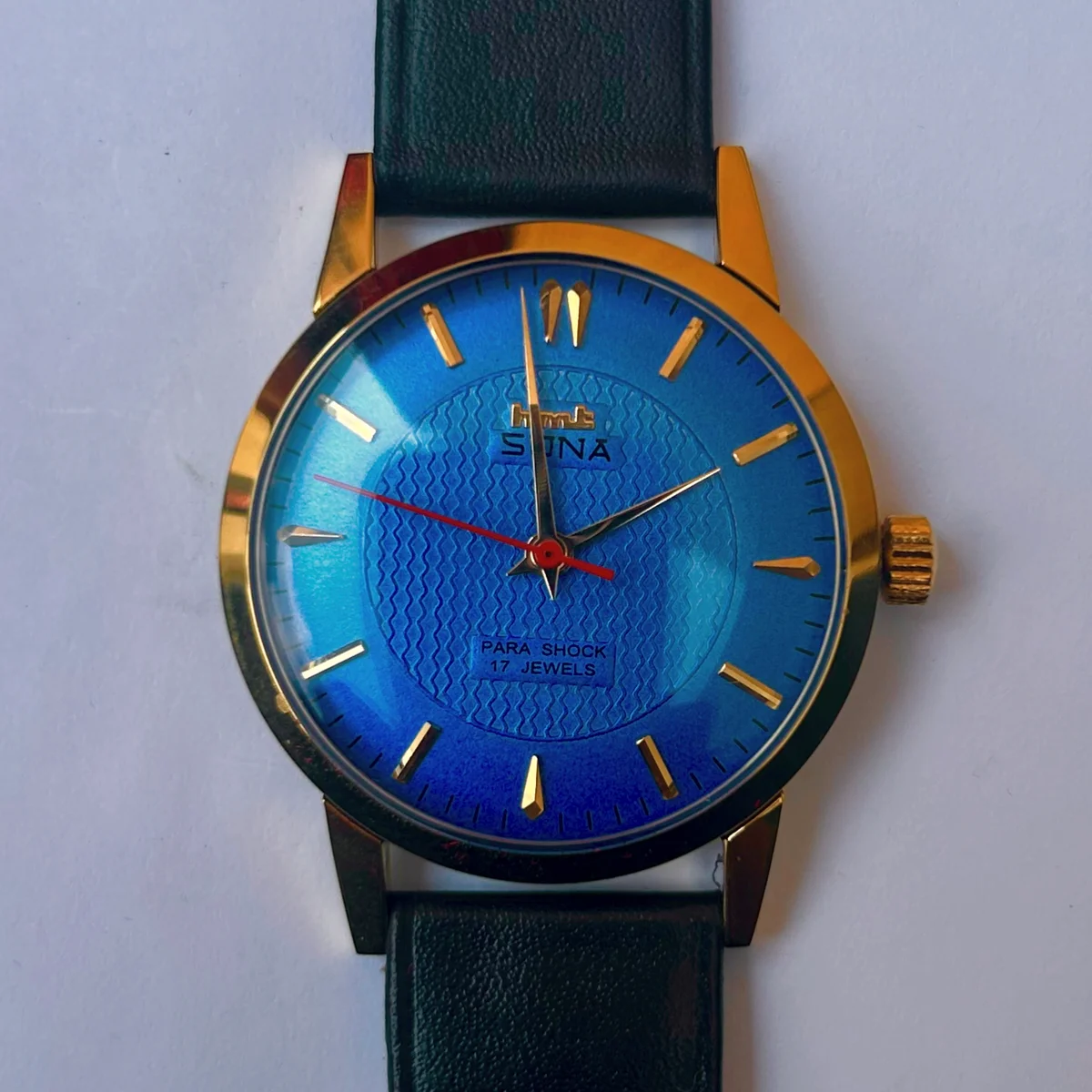 Hmt Sona Blue Dail Watch