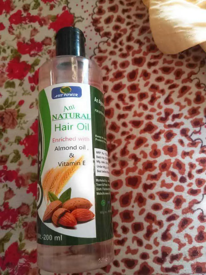 ANT Natural hair oil