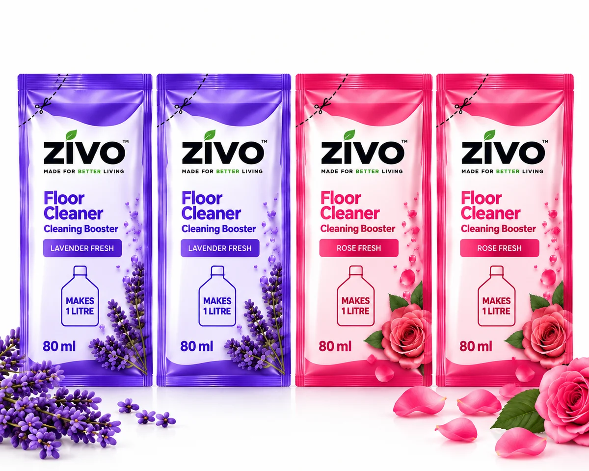 ZIVO Floor Clener Combo Lavendopr anmd Rose