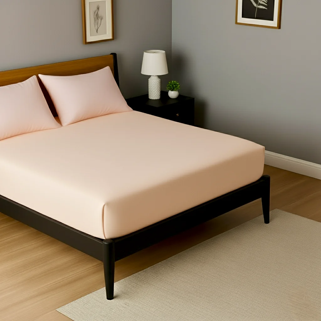 Blushing Coral  - Double Bed