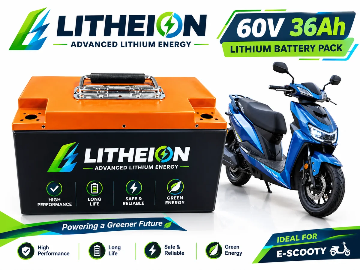 60V-36AH E-SCOOTY BATTERY - NMC (3 YEAR)