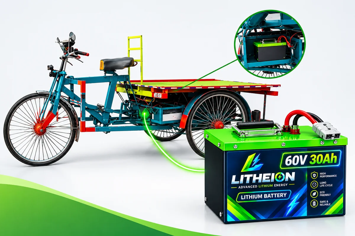 Electric Van Rikshaw Battery