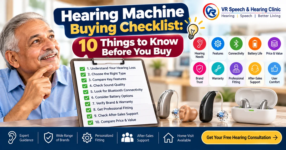 Hearing Machine Buying Checklist: 10 Things to Know Before You Buy