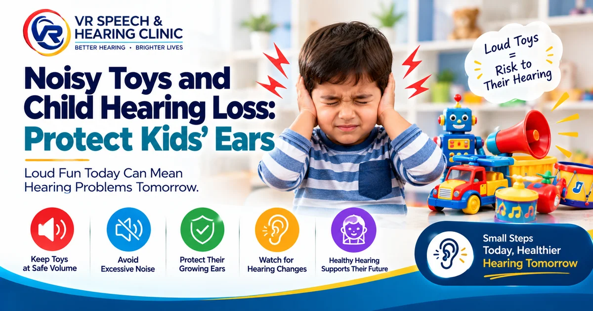 Noisy Toys and Child Hearing Loss: Protect Kids' Ears