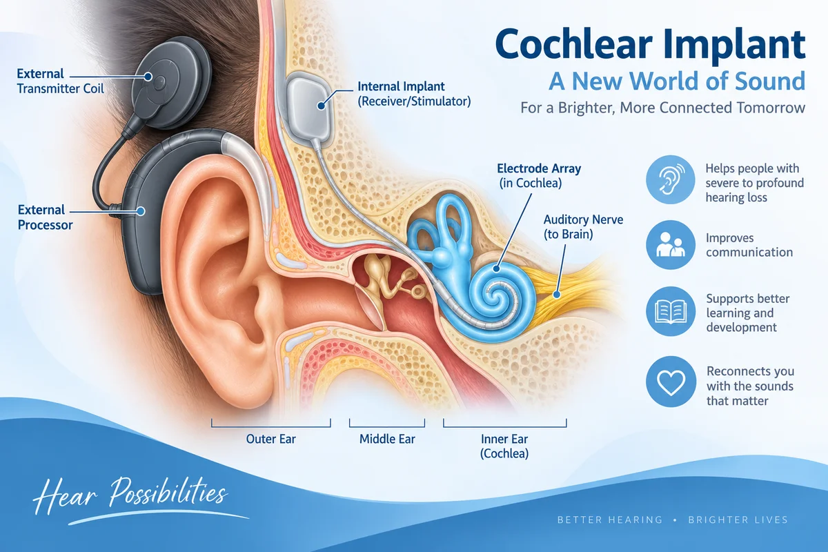 Cochlear Implant – Who Needs It? Signs, Candidates & Benefits