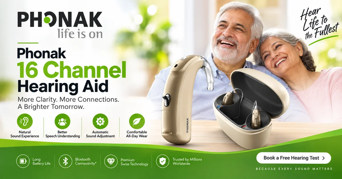 Phonak 16 Channel Hearing Aid Price List India