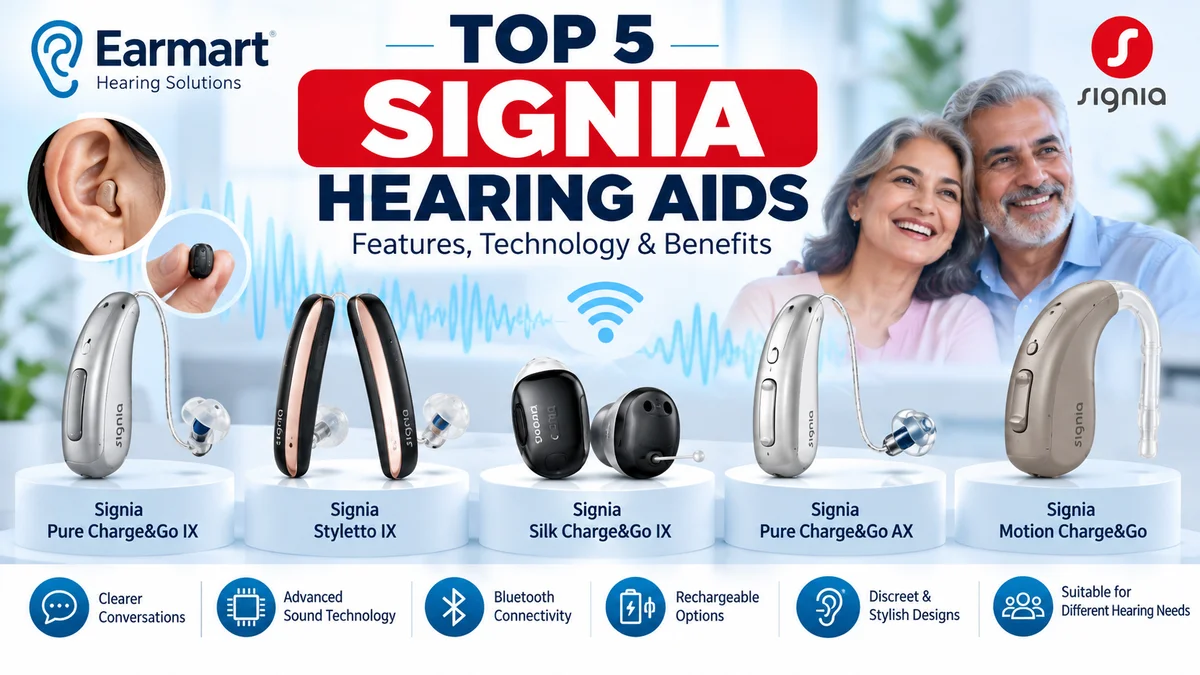 Signia Top 5 Hearing Aids in India