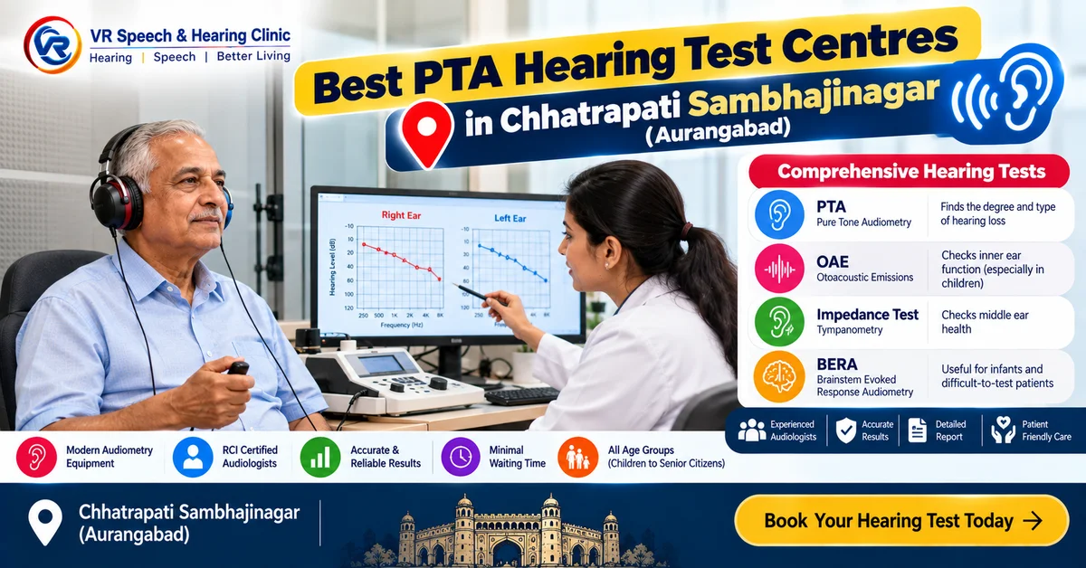 Best PTA Hearing Test Centres in Chhatrapati Sambhajinagar