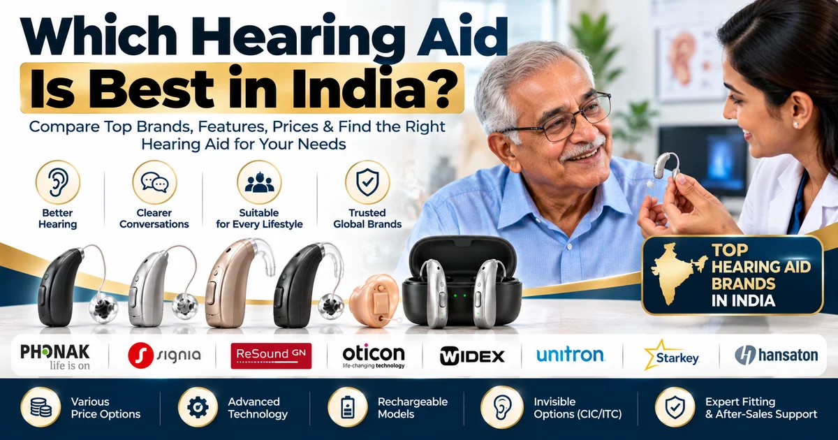 Which Hearing Aid Is Best in India?