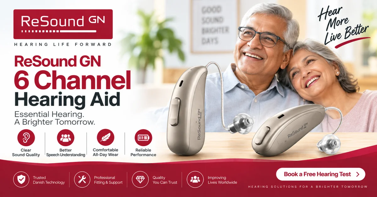 GN ReSound 6 Channel Hearing Aid Price in India
