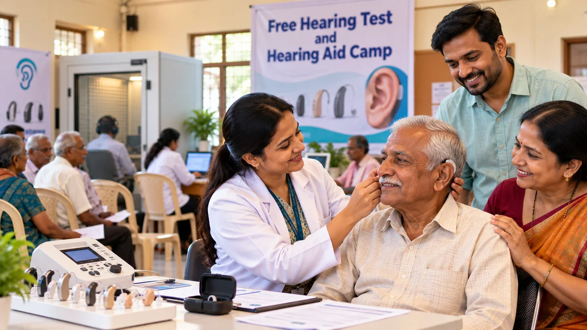 Free Hearing Aid Camps in Maharashtra