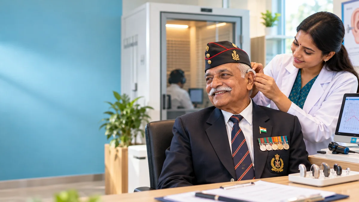 ECHS Hearing Aid Benefits for Ex-Servicemen