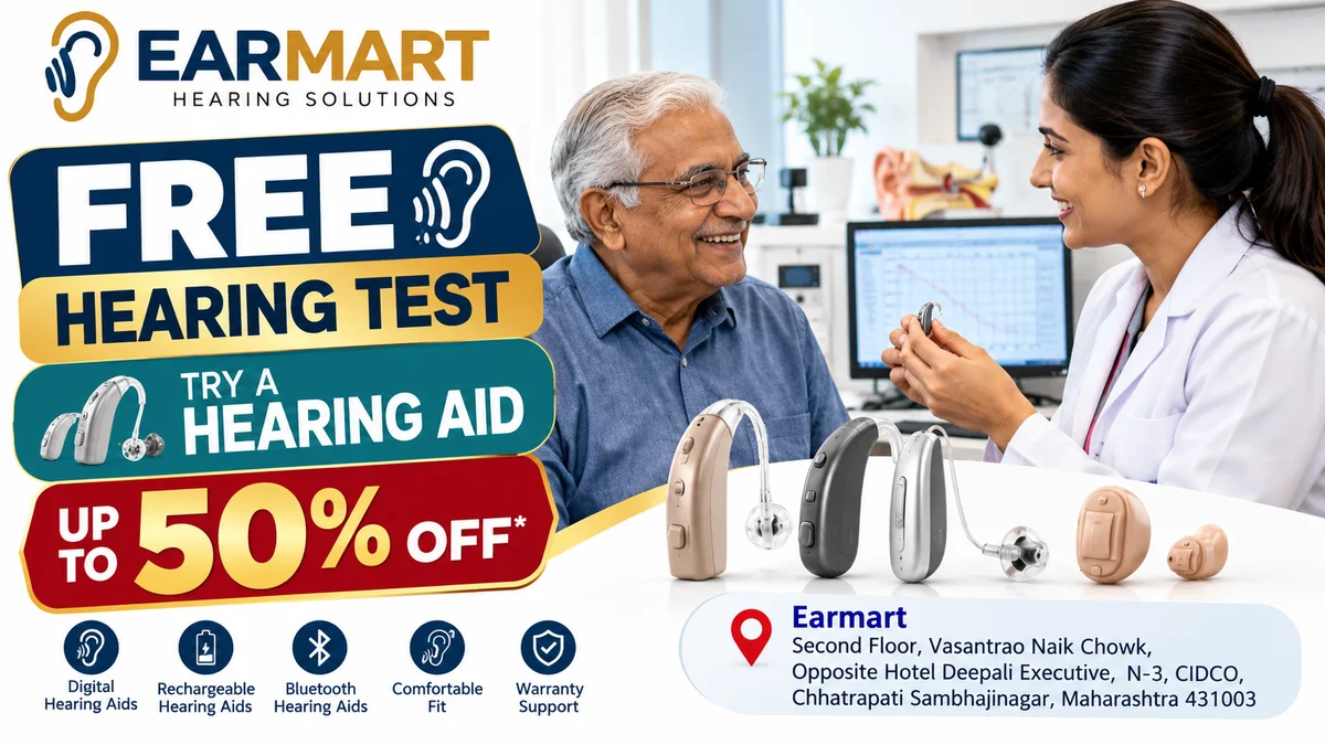 Free Hearing Test & Hearing Aid Trial – Up to 50% Off