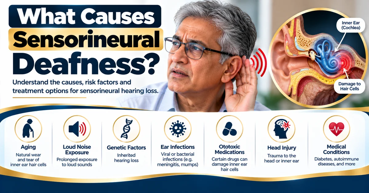 What Causes Sensorineural Deafness?