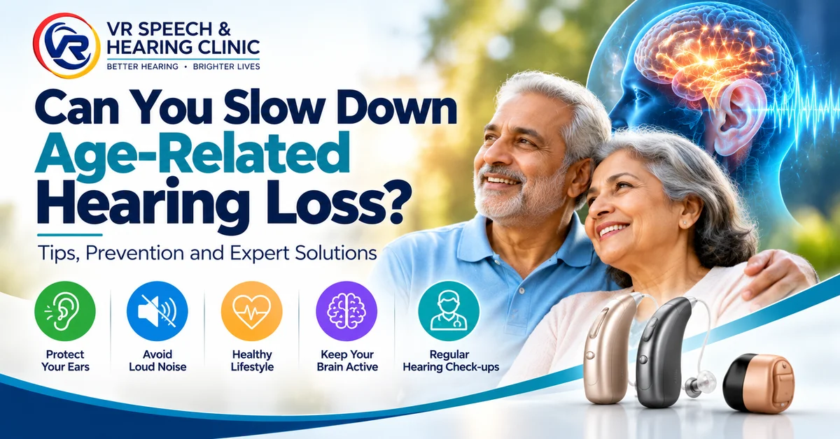 Slow down Age-Related Hearing Loss