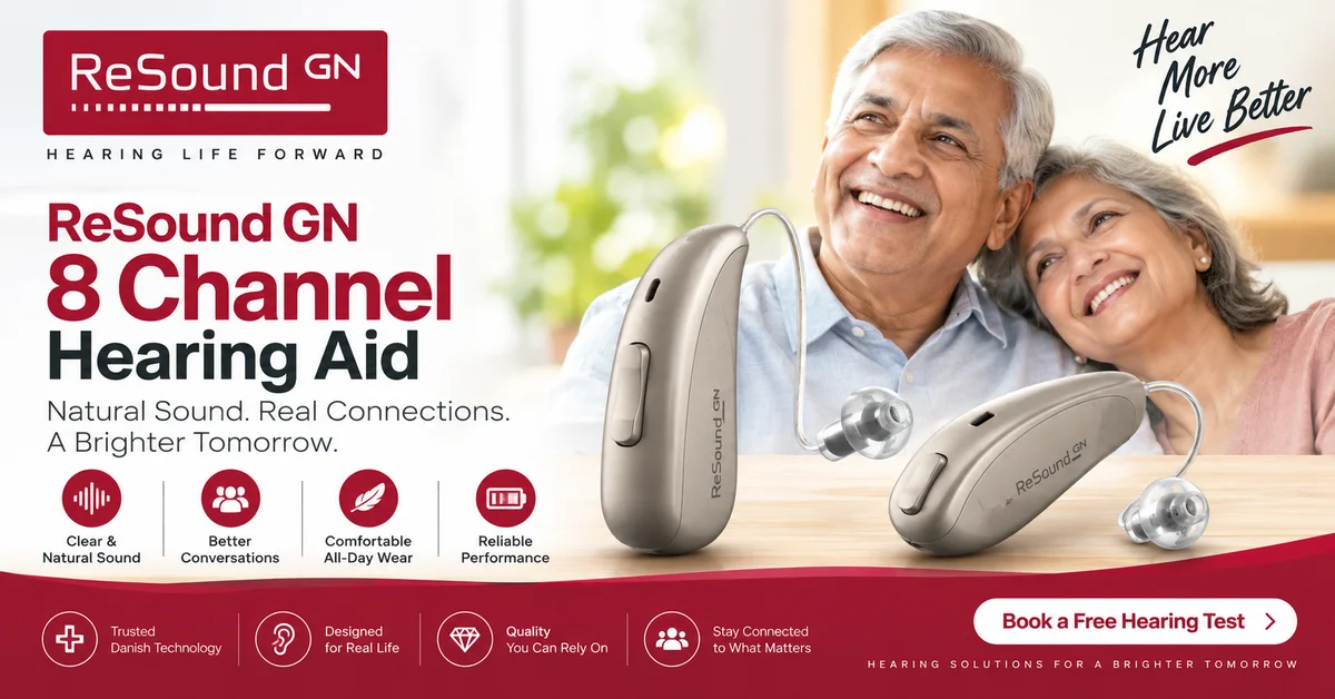 Gn ReSound 8 Channel Hearing Aid Price in India