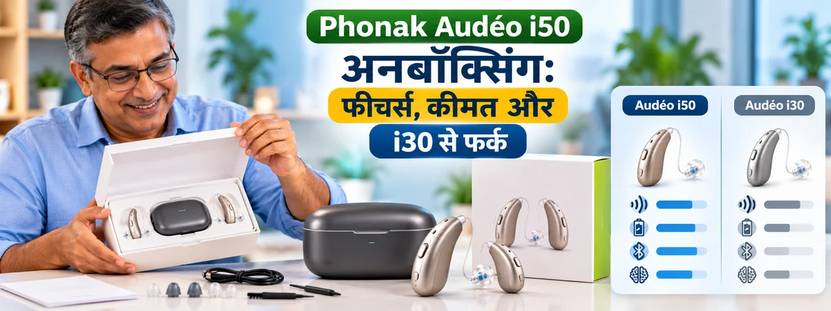 Phonak Audéo Infinio Ultra i50 रिव्यू: ₹2.62 लाख में क्या-क्या मिलता है और i30 से कितना अलग है