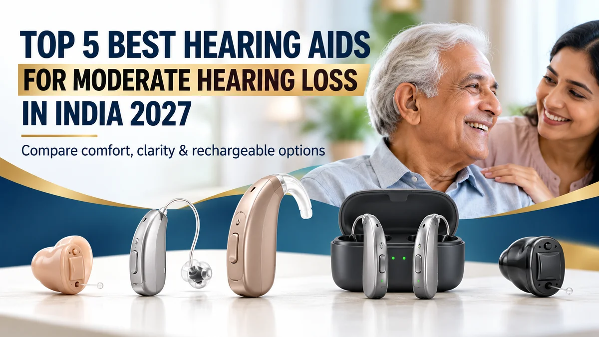 Top 5 Best Hearing Aids for Moderate Hearing Loss in India 2027