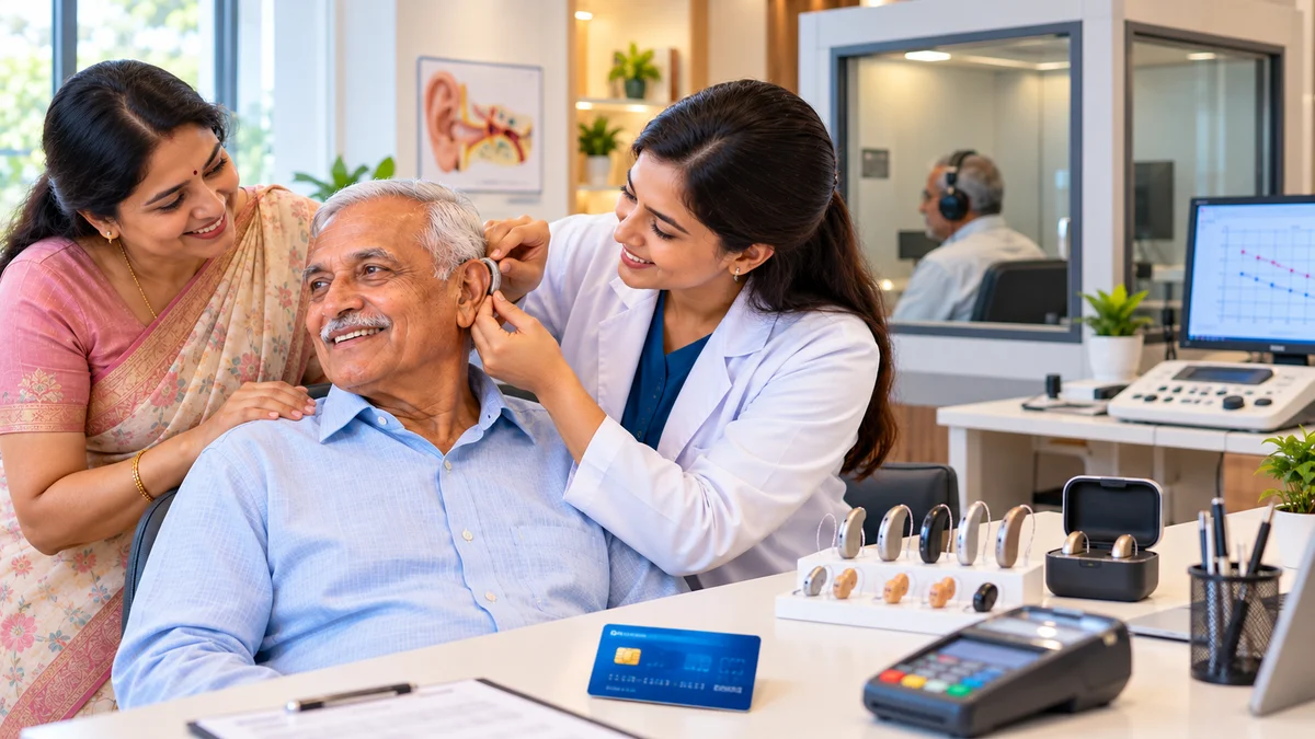 SBI क्रेडिट कार्ड EMI वर श्रवणयंत्र (Hearing Aid) औरंगाबाद