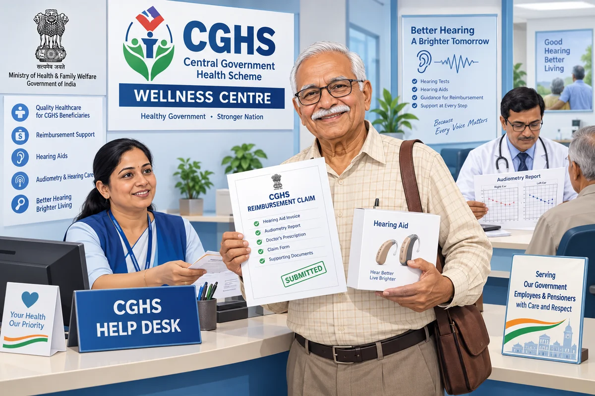 CGHS Hearing Aid Reimbursement Rejected? Reasons & Fixes