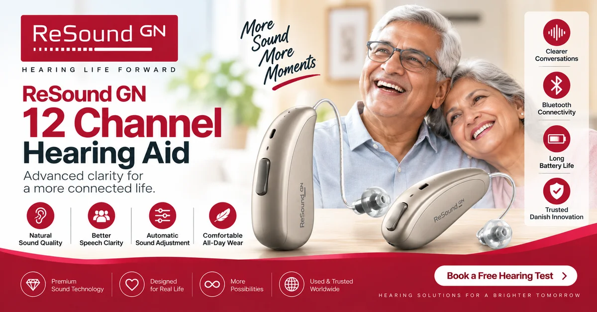 GN ReSound 12 Channel Hearing Aid Price List 2026-27