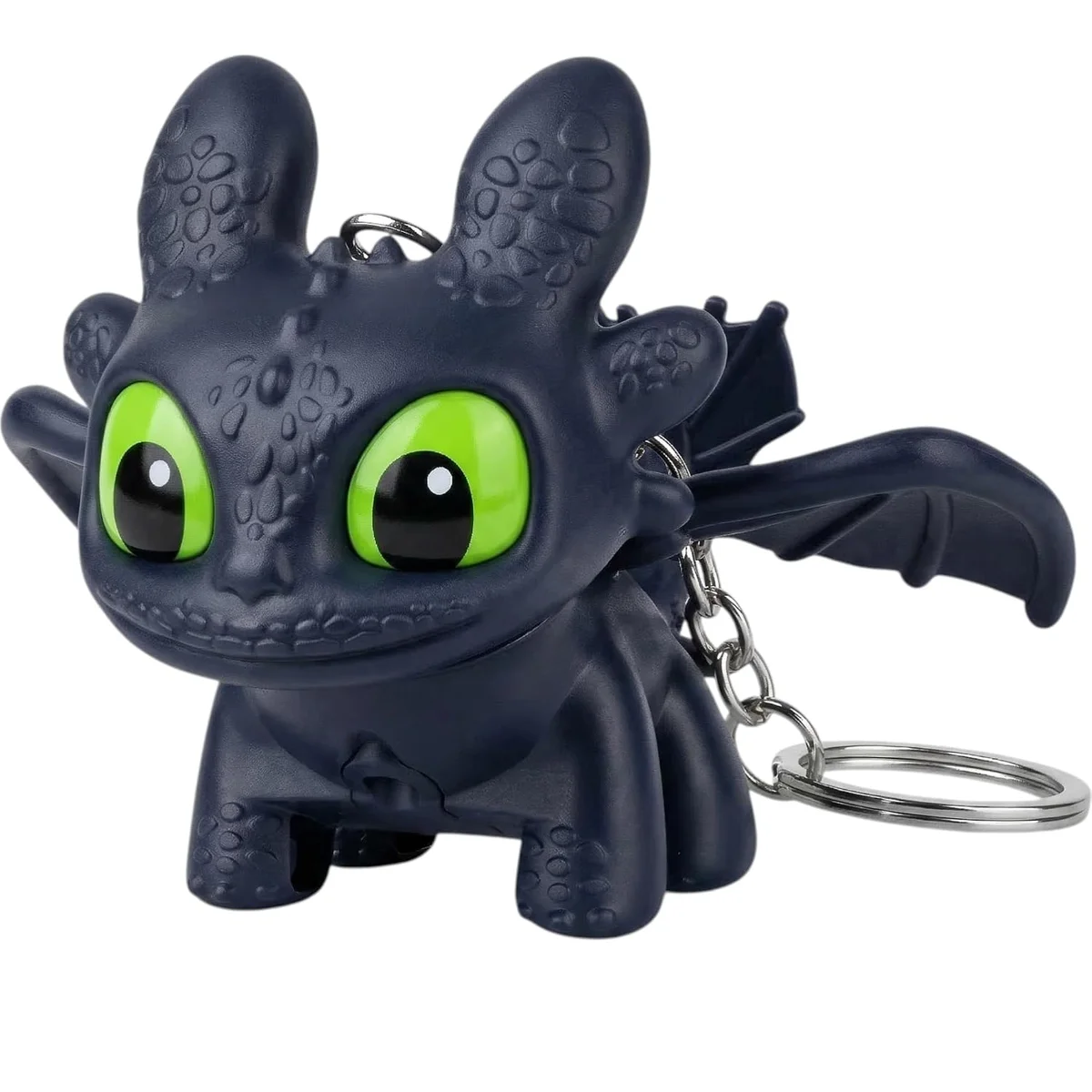 Cute Black Dragon Toy with Wings & Big Green Eyes | Adorable Fantasy Animal Figure for Kids | Birthday Gift & Room Decor (Pack of 1)