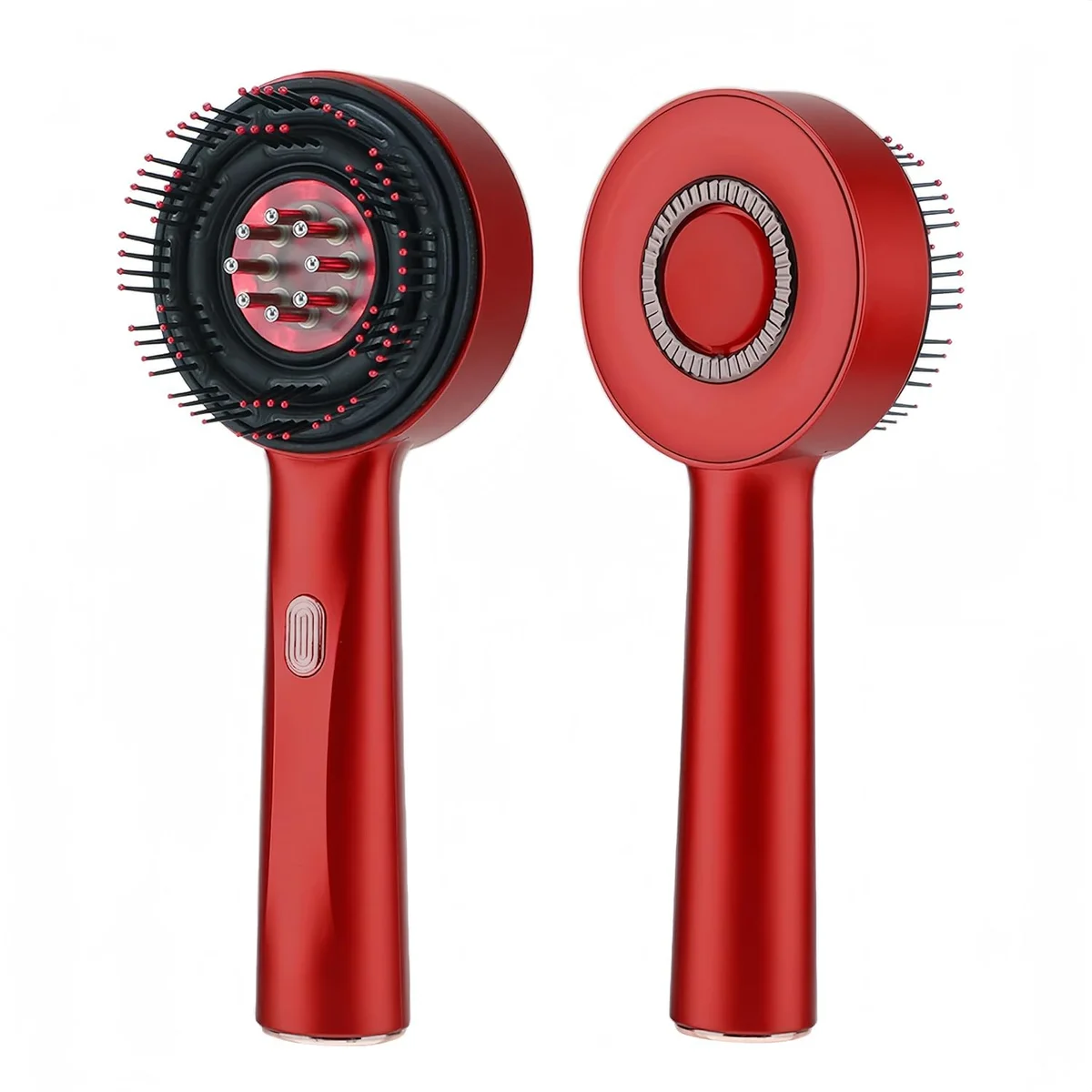 3-in-1 Electric Scalp Massager Comb with Red Light Therapy | Hair Oil Applicator | IPX7 Waterproof Scalp Care Device for Wet & Dry Hair, Relaxation & Daily Hair Care for Men & Women (Pack of 1)