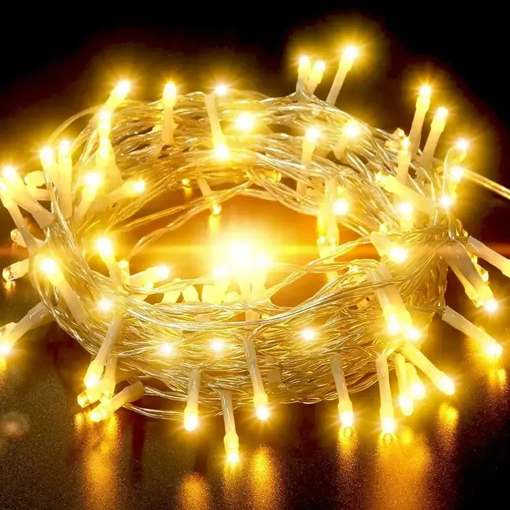 Premium 20 MTR Warm White Rice Light (Warm White)
