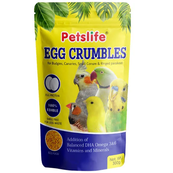 Petslife Egg Crumbles 1 Kg