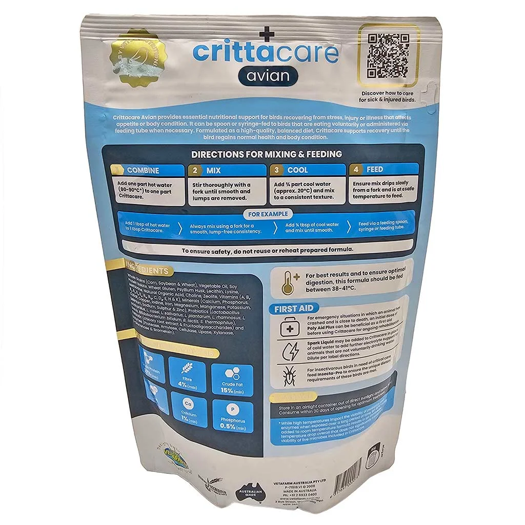 Crittacare Avian 450 g 2