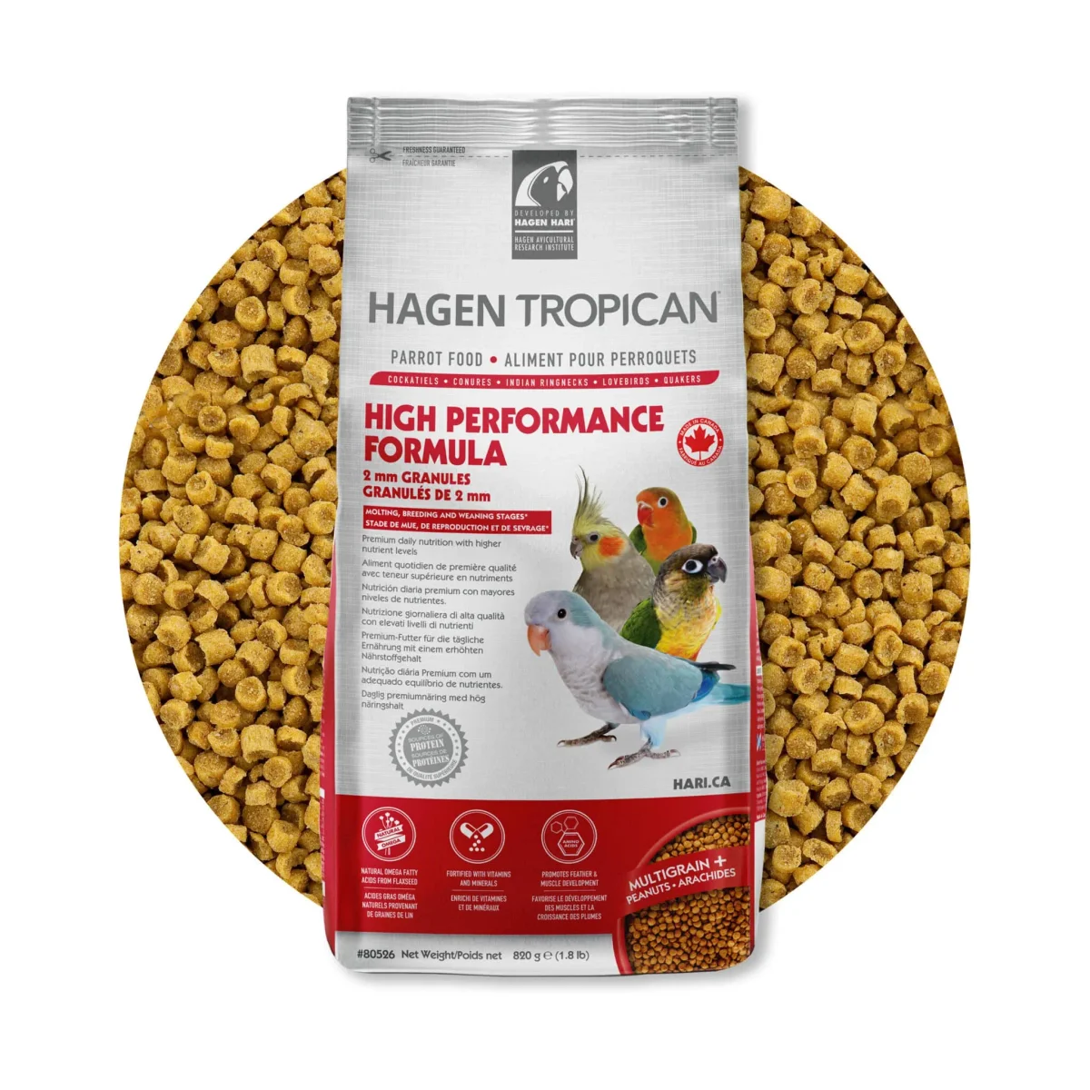 Hagen Tropican High Performance Formula 2mm Granules 820g 2